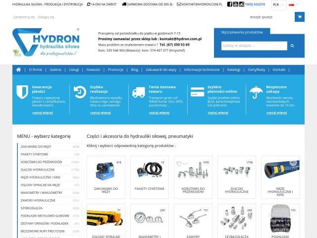 Zobacz HYDRON hydraulika siłowa Mariusz Sząszor