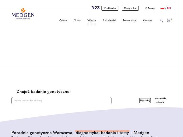 Zobacz Centrum Medyczne MEDGEN