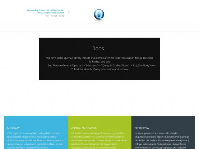 Zobacz Qdent Warszawa