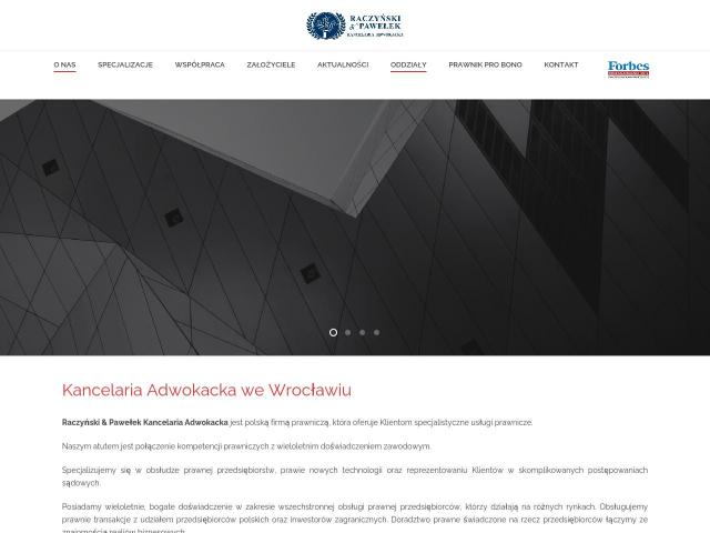 Zobacz Kancelaria radcy prawnego Łukasz Raczyński